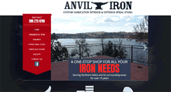 Desktop Screenshot of anvilironinc.com